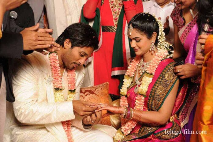 allu arjun marriage photos all