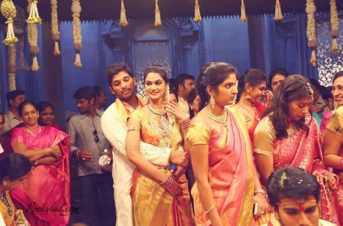 allu arjun marriage photos all