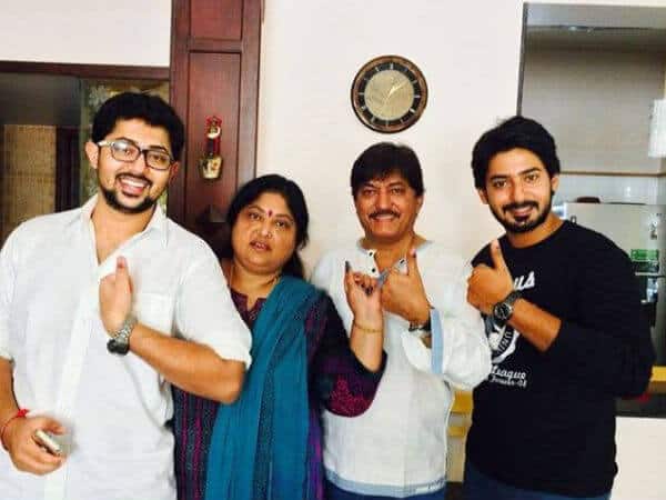 south indian actors and their sons