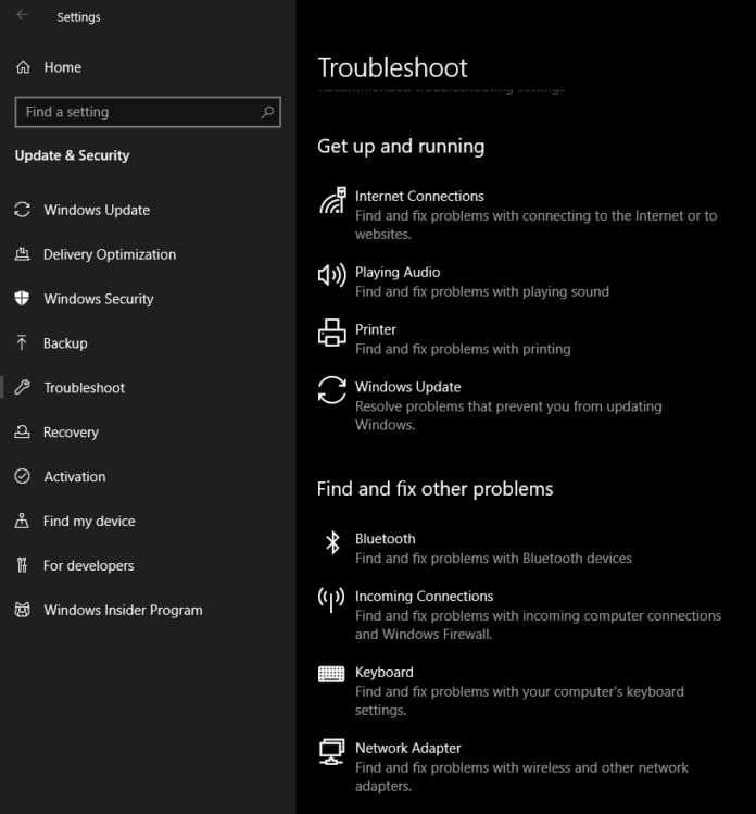 troubleshooter wifi keeps disconnecting