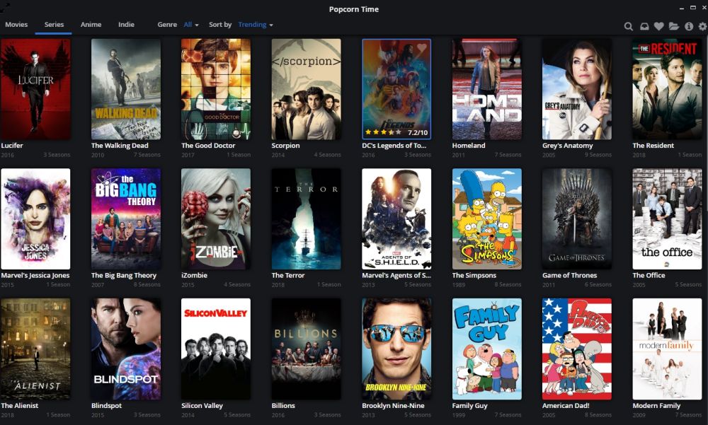 Popcorn Time on Fire TV