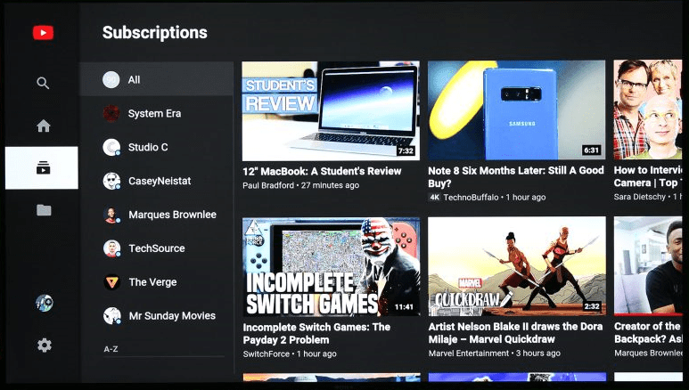 Youtube on Firestick or FireTV