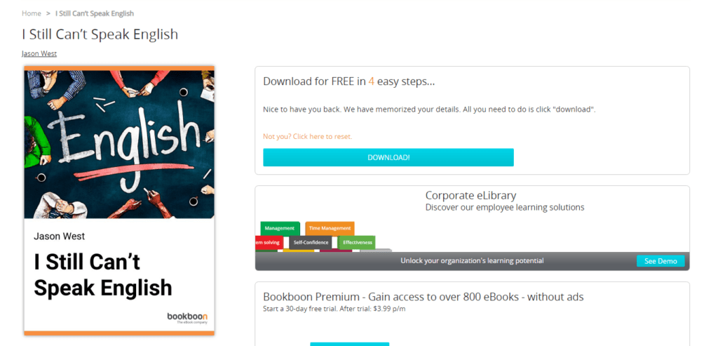 BookBoon- Download free PDF ebook from here