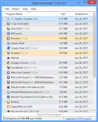 Geek Uninstaller