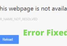 How To Fix ERR_NAME_NOT_RESOLVED Error In Chrome? err_name_not_resolved