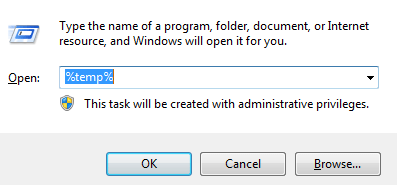 remove temporary files