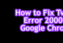 How to Fix Twitch Error 2000 Network Error?
