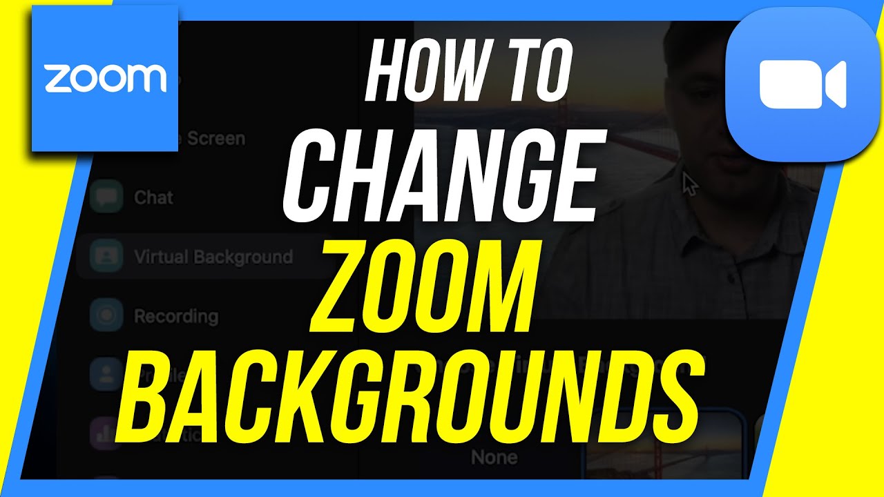 How to Change Background in Zoom?