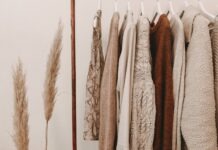 Different Types of Aesthetic Clothing That Will Appeal To You hanged top on brown and white clothes horse