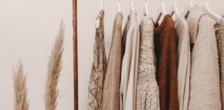 Different Types of Aesthetic Clothing That Will Appeal To You hanged top on brown and white clothes horse