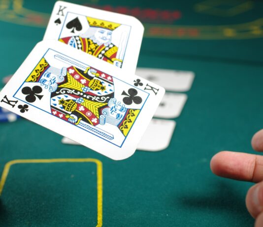 Online Casino Game Slots: Take Your Gambling to the Next Level person playing poker