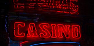 How To: Navigating an Online Casino red Casino neon sign turned on