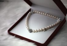 Pricey Stuff You Might Have Laying Around white pearl necklace with box