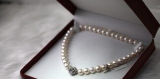 Pricey Stuff You Might Have Laying Around white pearl necklace with box