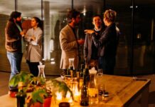 Plan a Dinner Party Easily With These 7 Online Services five person standing while talking each other
