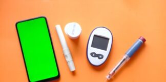 Tips and Suggestions for Those Living with Type 2 Diabetes white and blue click pen beside teal tablet computer