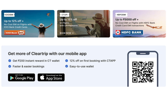 Screenshot 2023-07-31 at 11-22-16 Cleartrip #1 Travel Booking Site Book Hotels Flights Online with Great Offers