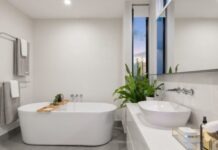 How to Effectively Fix a Clogged Bathtub white ceramic bathtub near green potted plant