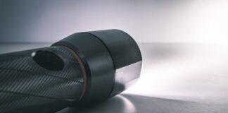 How Does the Small Tactical Flashlight Enhance Personal Security? Black Flashlight Turned On
