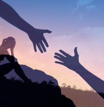 The Emotional Life Of An Empath: Blessing Or Curse? Sad, emotional young woman in need of a helping Hand.