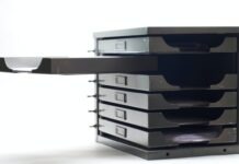 4 Features To Look For In An Office File Cabinet a stack of drawers sitting on top of each other