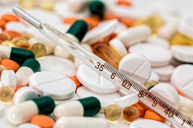 Photo by Pixabay Thermometer on Medical Pills