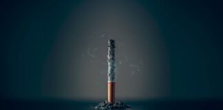 The Battle Against America’s Top 7 Addictions and the Road to Recovery single cigarette stick with ashes stick