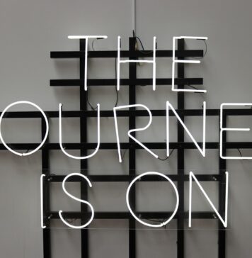 Navigating Your Financial Journey: Choosing the Right Account for Your Business and Personal Needs The Journey is On LED signage